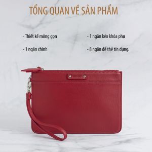 Ví Nữ Cầm Tay Cao Cấp  Gianni Conti Italy - VP0069ROS