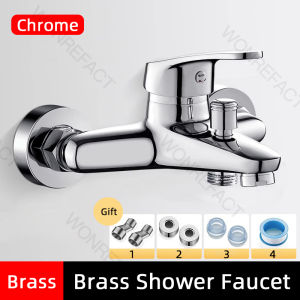Bathroom Hot And Cold Water Mixer Shower Faucet Accessories Easy To Use Bathtub Shower Mixing Control Valve