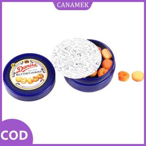 CANAMEK✨ 1 hộp thiếc màu xanh dương hình bánh quy Đan Mạch thu nhỏ 1/12 cho nhà búp bê phụ kiện nhà bếp