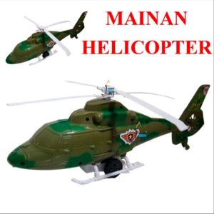COD MAINAN ANAK HELIKOPTER TARIK FREE BATERAI ADA SUARA DAN LAMPU / MAINAN HELIKOPTER BALING-BALING BISA BERPUTAR