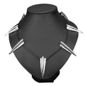 Wakanda King for TChalla Pendant Necklace Black Panther Necklace Metal Claws Necklaces Halloween for Women Men