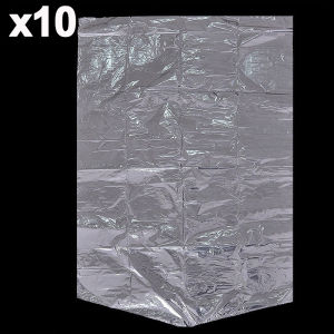 2/5/10Pcs Transparent Plastic Clothes Dust Cover Waterproof Dustproof Coat Jacket Shirt Storage Bag Household Cleaning Shop Clothes Organizer 50X75cm