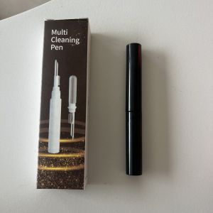 ปากกาทำความสะอาดหูฟัง แล็ปท็อป บลูทูธ ปลั๊กหูฟัง คอมพิวเตอร์ โทรศัพท์มือถือ ปากกาทำความสะอาดคีย์บอร์ด หัวแปรงโลหะ G3253