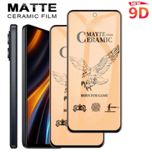 CERAMIC MATTE GLARE XIAOMI REDMI NOTE 12 4G / REDMI NOTE 12 5G / REDMI NOTE 12 PRO / REDMI NOTE 14 / REDMI TURBO 3 / TURBO 4 / REDMI K80 / K80 PRO ANTI GORES CERAMIC MATTE ANTI GLARE ANTI MINYAK ANTI PECAH FULL SCREEN