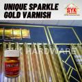 SYK Unique Sparkle Gold Varnish Paint (30g) Home DIY Painting Gloss Paint For Metal Wall Cat Warna Emas Gold 金色漆. 