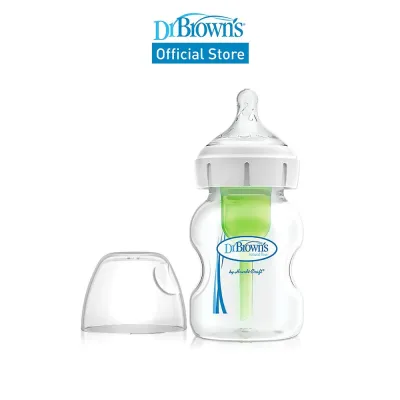 Dr. Browns Anti-Colic Newborn Options+ PP Wide Neck 5oz/150ml Bottle 1 Bottle Level 1 Teat