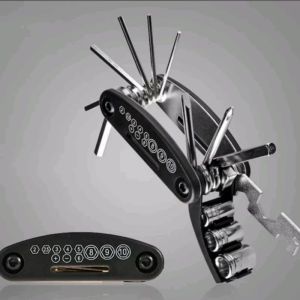 LIVING HOME Kunci Lipat Sepedah Kunci Lipat Multifungsi Kunci Lipat 16 In 1 Set Reparasi Obeng Mini Portable Set Reparasi Obeng Mini Portablee