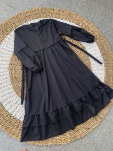 Gamis Anak Marwah usia 3-15th bahan toyobo fodu jilbab jersey / gamis manasik anak warna putih adem