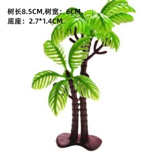 Flower Season Fish Tank Oxygenation Goldfish Tank Small Desktop Living Room Home Ecological Aquarium Simulation Landscaping Set