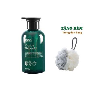 Sữa tắm tảo Nhật cỏ cây hoa lá hương nước hoa dưỡng trắng da chai 300g