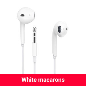 หูฟัง หูฟังมีสาย Macaron color รุ่น U19 คอนสายไมโครโฟน AUX 3.5mm ให้เลือก