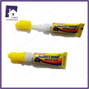 Original Mighty Bond 1pcs 1g Super Glue Instant Glue Soft rubber shoe ect.