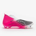 รองเท้าฟุตบอล Adidas Predator Edge+ FG ( ตัวท็อป ไร้เชือก ). 