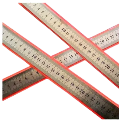 Penggaris Besi Mistar / Stainless Ruler 100 cm / 1 meter