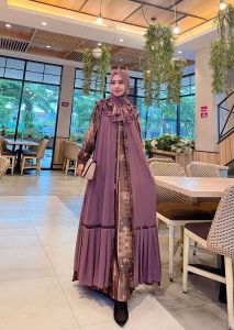 SET INNER DAN OUTER / DRESS KONDANGAN / GAMIS VIRAL 2024 / SET OUTER TERPISAH / BAJU PESTA BEST SELLER / DRESS WANITA KOREAN STYLE / GAMIS IBU-IBU MODEL SEKARANG
