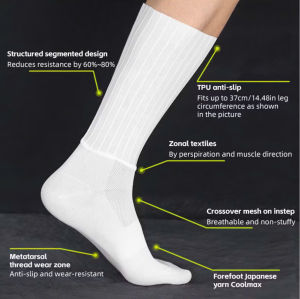 Tất Aero  chất liệu đặc trưng hạn chế lực ma sát 60% đến 80%  hàng chính hãng KSC