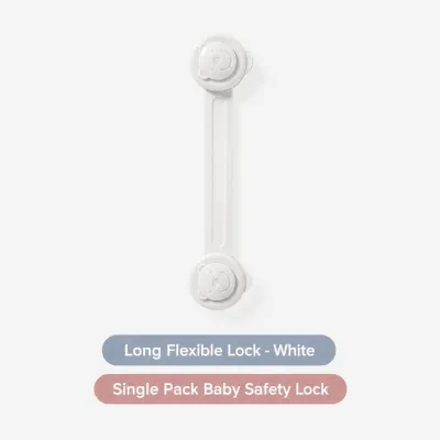 Kunci Keselamatan Kanak Kanak Untuk Laci Pintu Kabinet Peti Sejuk Penghadang Anti Cedera Bayi Pelindung Rumah Kids Drawer Safety Lock Baby Safety Lock For Child AntiOpen Cabinet Door Lock Buckle 儿童安全锁防护抽屉锁婴儿防夹手多功能宝宝防开冰箱柜子柜门锁扣 H007