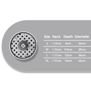 HamshMoc Pet E Collar Clear Flat Panel Lightweight Flexible Steel Frame Reflective