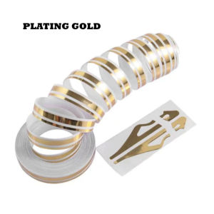 9.8Meter DIY Vinyl Decal Sticker Car Motorcycle Racing Long Stripe Lining Body Bumper Double Line