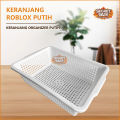 KERANJANG ROBLOX PUTIH - Keranjang Serbaguna Organizer / Box Container / Kotak Penyimpanan. 
