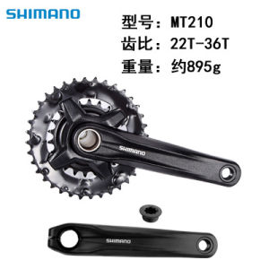 Shimano Alivio FC-MT210 Bike Crankset 9/27 Speed FC MT210 MTB Bike Chainwheel Crank 170mm 40/30/22T BB MT500 Bottom Bracket