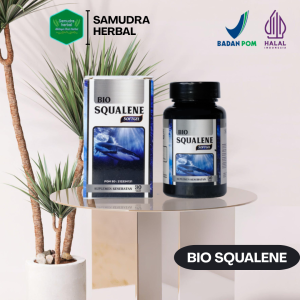 BIO SQUALENE 30 SOFTGEL ORGINAL MINYAK HATI IKAN HIU 30 KAPSUL LUNAK