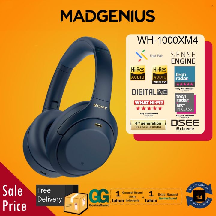 Sony Original WH-1000XM4 WH 1000XM4 WH1000XM4 1000X Midnight