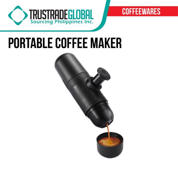 Portable Coffee Maker, Mini Portable Manual Coffee Machine Espresso