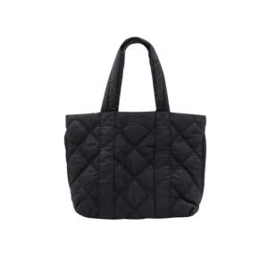 NALLCHEER กระเป๋าผู้หญิงกระเป๋าสะพายไหล่นุ่ม กระเป๋าสะพายผญ กระเป๋าฤดูใบไม้ร่วงและฤดูหนาวกระเป๋าช้อปปิ้งเดินทางความจุมากกระเป๋าทรงสี่เหลี่ยมมีหูหิ้วสะพายไหล่