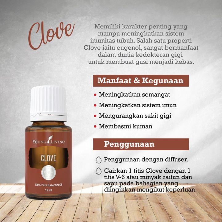 Clove on sale young living