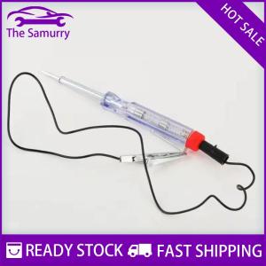 Samurry ✨Hot Sale✨ ระบบทดสอบวงจรแรงดันไฟฟ้ารถยนต์6-24V ปากกาทดสอบความต่อเนื่องของหัววัดยาวเป็นปากกาทดสอบไฟฟ้าพลาสติก + เหล็กคาร์บอน