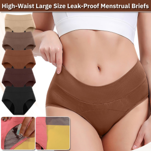 Incontinence-Proof Underwear Womens Physiological Pants Menstrual Period Leak-Proof Breathable Briefs Safety Panties Breathable