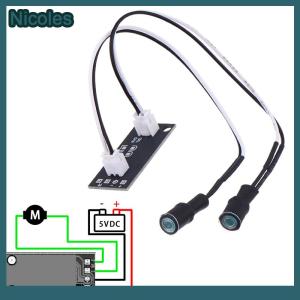 [Nicoles] 5V-5.5V DC Solar Tracking Module Single Axis Automatic Tracker Module Search Light Solar Powered Automatic Tracker Board