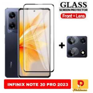 PROMO PAKET 2 INC 1 Tempered Glass INFINIX NOTE 30 / NOTE 30 PRO / NOTE 12 VIP 2022 Anti Gores Kaca Screen Protector