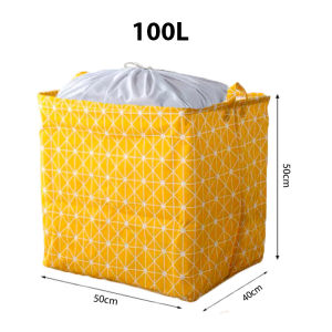 Foldable Extra Large Household Quilts Clothes Toy 100L Storage Box Waterproof Laundry Storage Basket