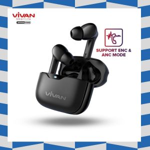 VIVAN Earphones TWS Liberty T660NC Bluetooth 5.3 Headset Earbuds