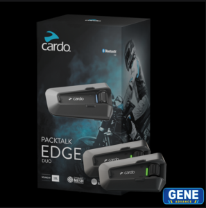 Cardo Packtalk Edge Communication System Duo Pack 100% Original from Authorized Dealer