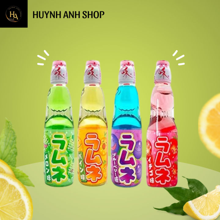 Nước soda Ramune Hata Nhật Bản