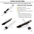 Chổi Quét Bụi Kèm Ki Hốt Rác Mini/ Cọ Mini Phủi Bụi Vệ Sinh Khe Cửa, Bàn Phím Máy Tính,.... 