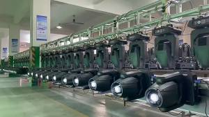 2025295W Đèn chùm di chuyển cho đám cưới đèn xoay hoa văn biểu diễn ánh sáng sân khấu đèn chùm tạo không khí