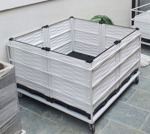 CHẬU GHÉP THÔNG MINH. KT: 100x100x55 Cm: Phù hợp mọi cây trồng và diện tích.