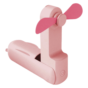 พัดลมพับเก็บได้พกพาพัดลมยูเอสบีชาร์จไฟได้ตั้งโต๊ะขนาดเล็กสำหรับการเดินทางสำนักงานนอกบ้านอุปกรณ์ระบายความร้อนแบบเงียบ