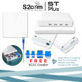 Indoor Fiber Wall Socket Simplex Duplex 1/2/4/8 Ports FTTH Fiber Optic Terminal Box. 