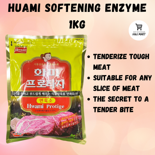 Hwami Huami Softening Enzyme Powder 1KG Protige Meat Tenderizer