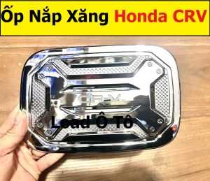 Ốp Nắp Bình Xăng Xe Honda CRV 2026-26 Form Mới Mẫu Nhựa ABS Mạ Crom Sáng Bóng Sẵn Keo Dán 3M