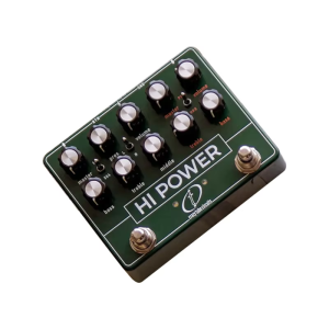 LY-ROCK Single Block Effector HI POWER Overload Distortion Effects Pedal Colorsound Power Boost Pedal,Original Clone