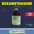 100ML DEXAMETHASONE anti inflammatory solution for animals livestock farm inj horse cattle fowls calves sheep goats pig piglets dog cat pets. 