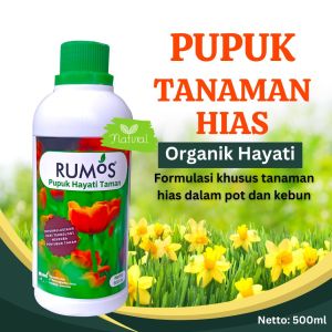 Pupuk Tanaman Hias Hayati Taman Cair 500ml Organik RUMOS