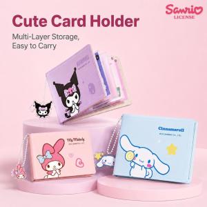 Sanrio ID Card Holder Multi-slot PU Leather Card Wallet Official Licensed LFB339