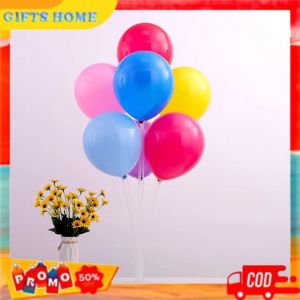 (Gifts Home) 7in1 Stick Cup Standing Balon+Tatakan/Stik balon berdiri Tiang Dekorasi Birthday